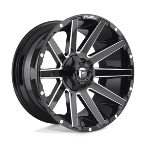 Fuel – D615 CONTRA – Black – 18″x9″ 1mm – Summer Wheels – D61518907050